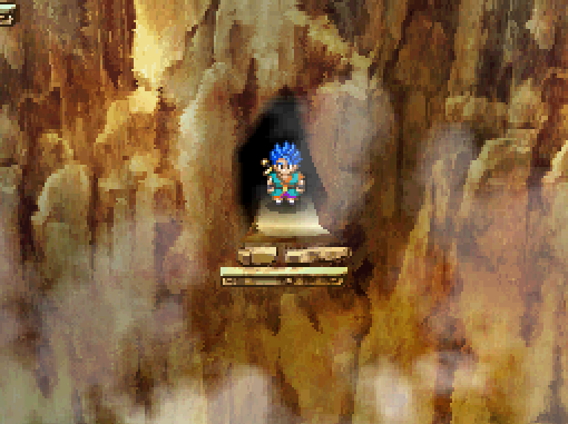 Cave Entrance With Golden Pickaxe